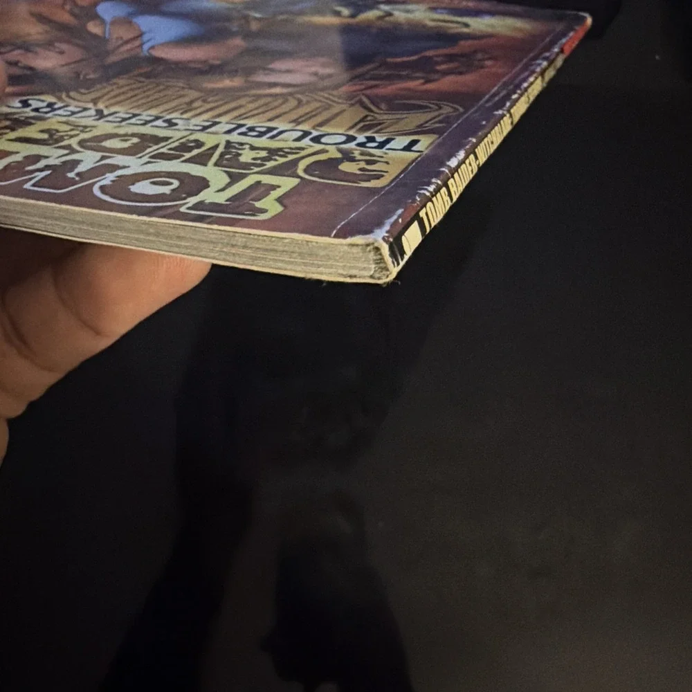 Tomb Raider Witchblade Trouble Seekers Image '02 Graphic Novel PB Michael Turner